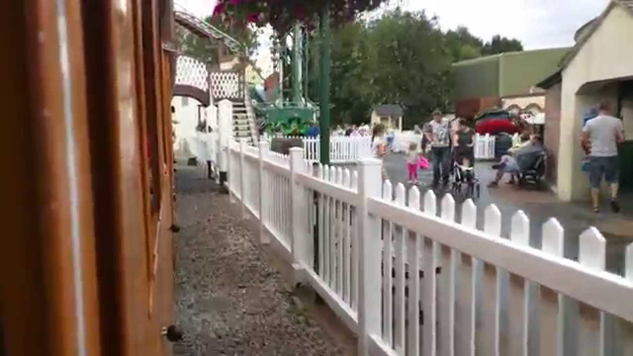 Thomas land train ride Drayton manor