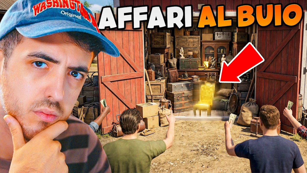 NUOVA ZONA DI ASTE SU AFFARI AL BUIO!