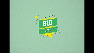 Creating a Simple Sale Label Design #3 - CorelDraw Tutorial