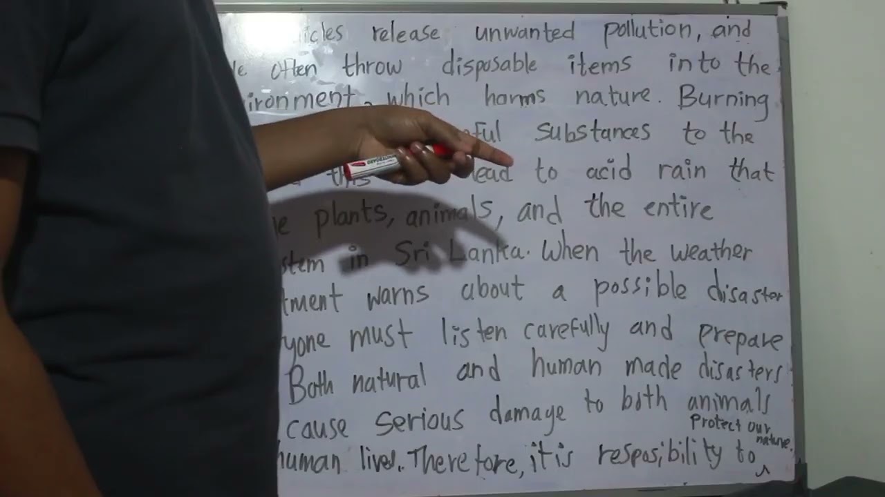 “Environmental & Human-Made Disasters | Easy Essay for Students Sri Lanka”