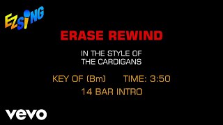 The Cardigans - Erase Rewind (Karaoke EZ Sing)