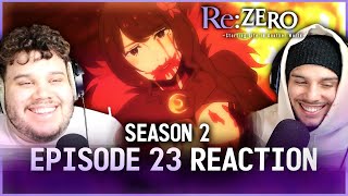 ReZero Season 2 Episode 23 REACTION | Love Me Down to My Blood and Guts