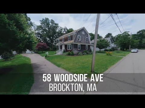 58 Woodside Ave, Brockton, MA home video tour