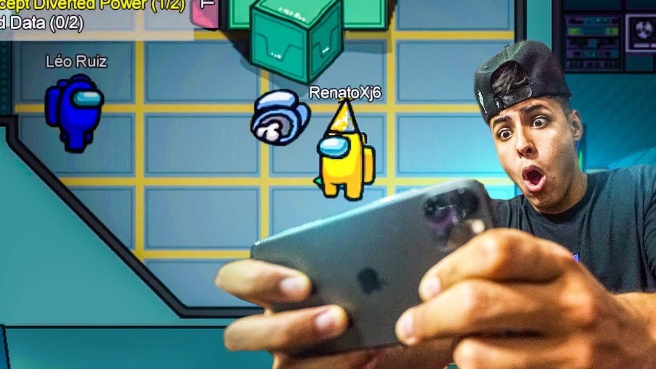 PRIMEIRA VEZ JOGANDO AMOUNG US 😂