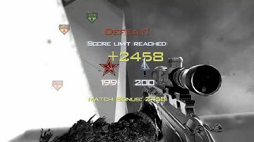 Modern Warfare 3: Enemy Predator Missile Fail (Score Limit)