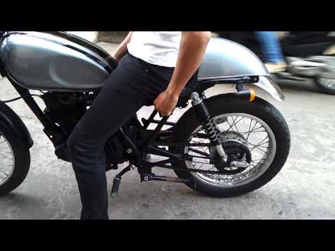Video GN 125 Cafe racer - youtube