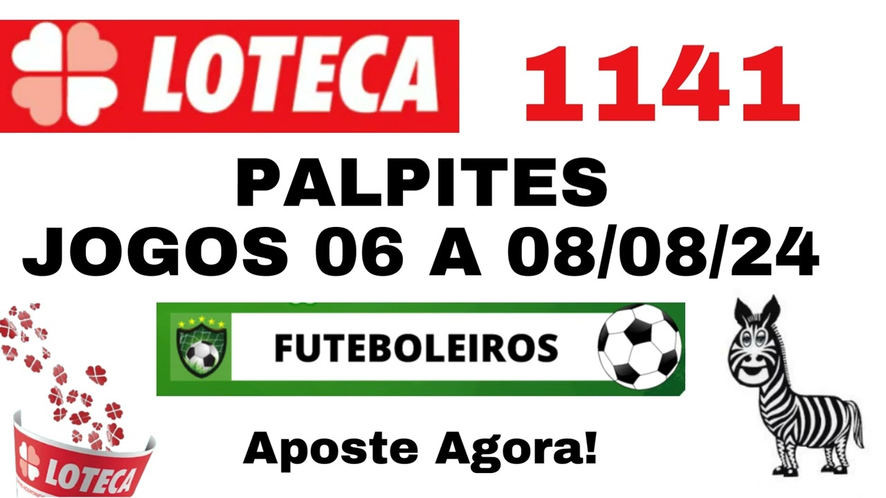 DICAS LOTECA 1141 - ACUMULADO 800 MIL REAIS
