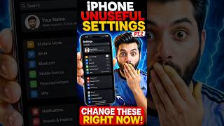 ये iPhone Features ON हैं तो तुरंत Disable करो! 😱 #shorts #iphone #fyp