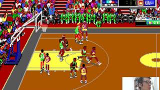 NBA농구 레이커스 대 셀틱스+ 슬램덩크 패치 dos game lakers vs celtics screenshot 4