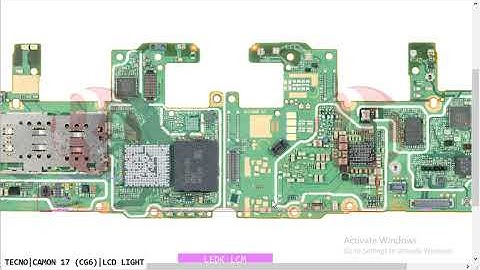 TECNO Camon 17 CG6 LCD  Light Solution