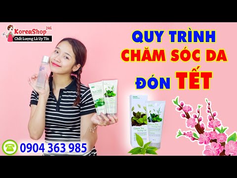 quy trình chăm sóc da mặt tại nhà tại Kemtrinam.vn