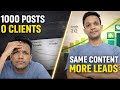 The #1 social media mistake you should avoid to grow and get more leads