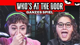 Klopf, Klopf - hier ist ein MEGA HORROR-PUZZLE | Who's at the Door mit Janina & Cen