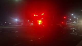 Kennewick Fire Department Medic 1822 and Engine 1812 Responding
