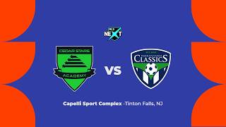 Details Cedar Stars Academy Monmouth 1-1 (4-5) PA Classics - U17 MLS NEXT Homegrown Flex Match (09/13/2026) Guide