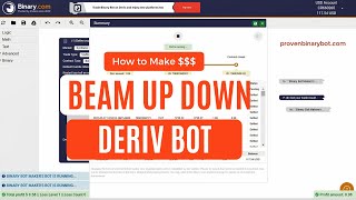 Devastating Deriv.com Bot - Beam Up Down Deriv Bot | Authentic Lifetime Deriv Premium Bot