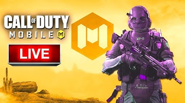 COD MOBILE GAMEPLAY LIVE INDIA | CALL OF DUTY MOBILE LIVE STREAM | CODM BATTLE ROYALE CUSTOM ROOMS