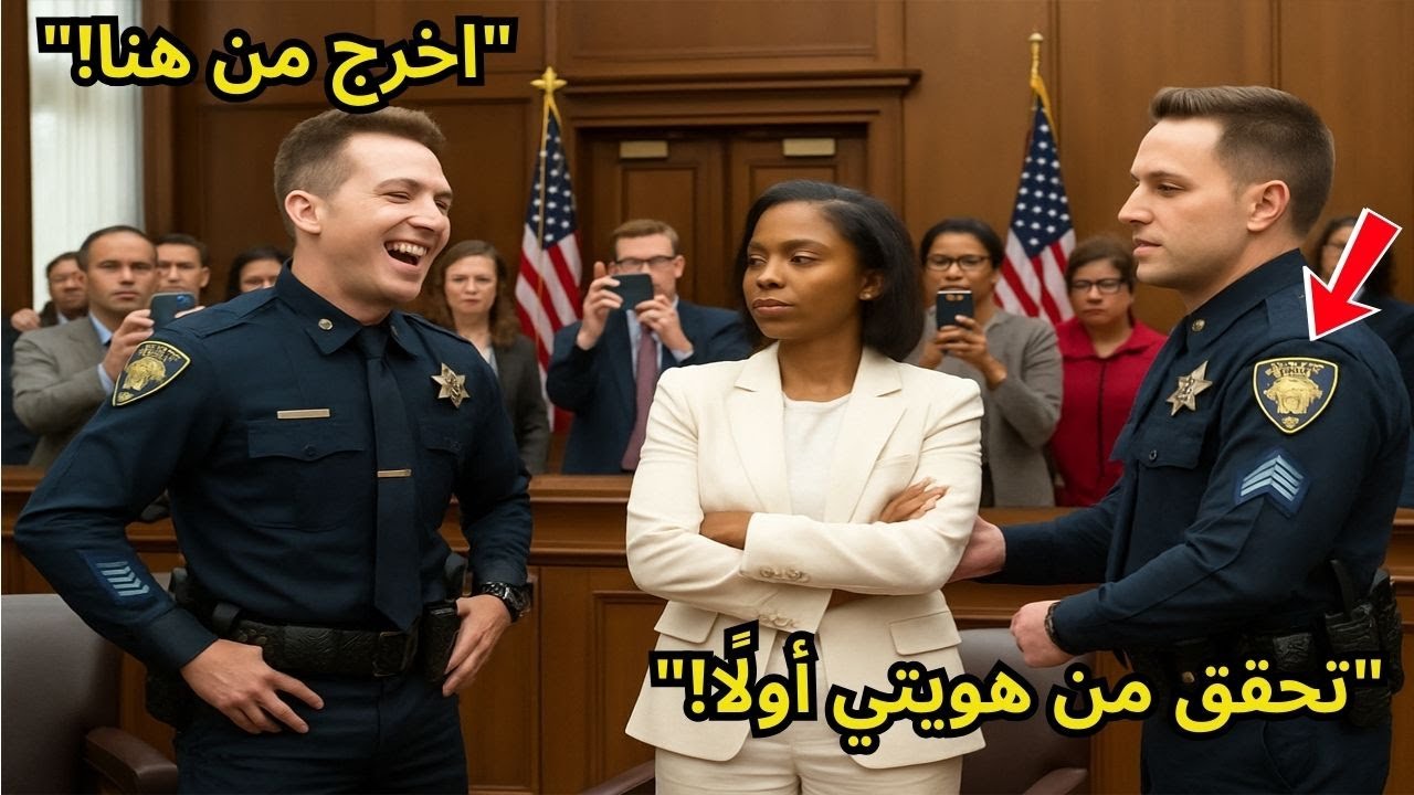سخرت الشرطة من امرأة سوداء في المحكمة — وخيّم الصمت عندما كشفت: 