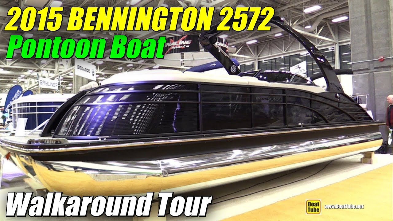 2015 Bennington 2572 QCW Pontoon Boat - Walkaround - 2015 