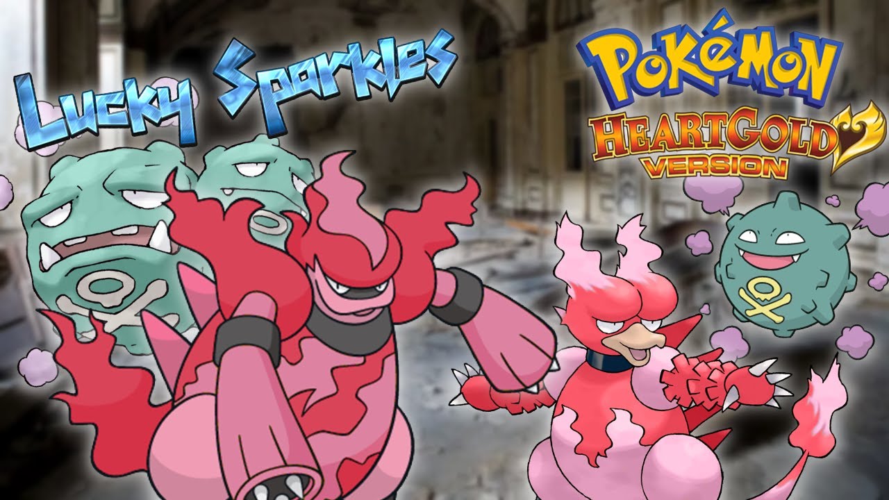 Shiny Magmar and more in the Burned Tower (Pokémon Heart