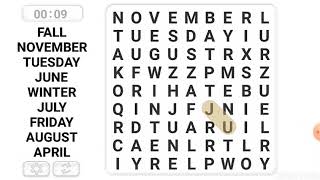 Word search game learning new words screenshot 2