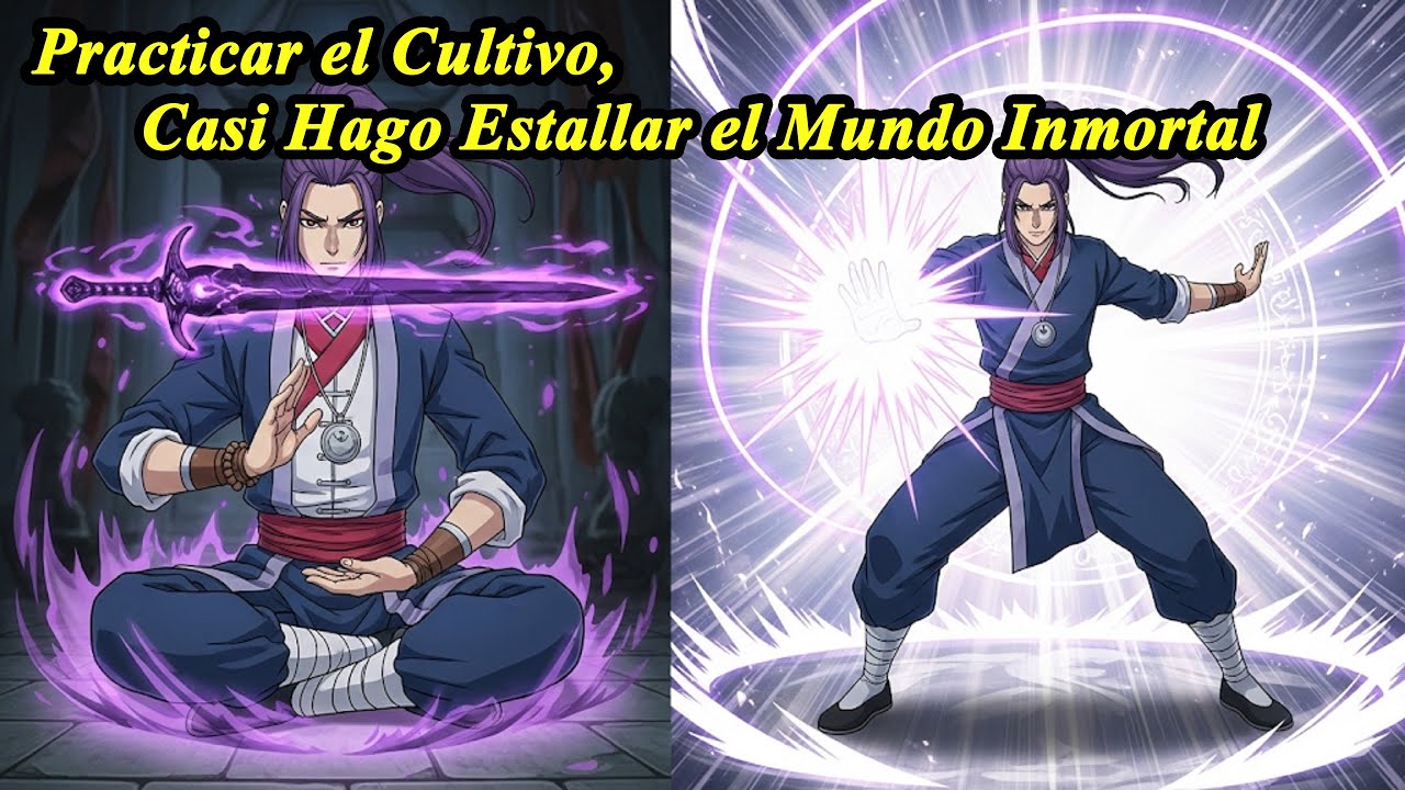 (37 HORAS) Practicando el Cultivo, Casi Destruyo el Mundo Inmortal - Manhwa Resumen