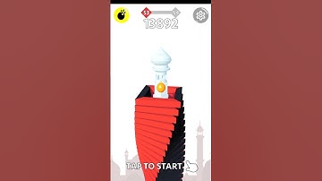 53🎚️ in stack➖bounce🏈game🎲So easy✨level it!#stackbounce #gaming #levelup #gameover #freefire #india