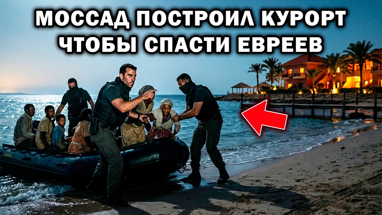 Как Моссад построил фальшивый курорт, чтобы вывезти 8000 евреев с вражеской территории