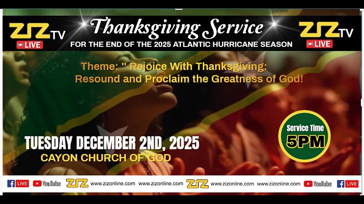 Thanksgiving Service - December  2nd, 2025