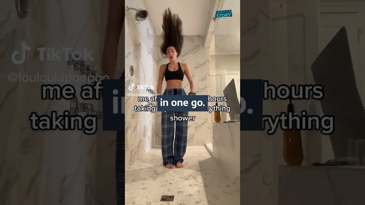 The everything shower trend phenomenon #itvnews #news