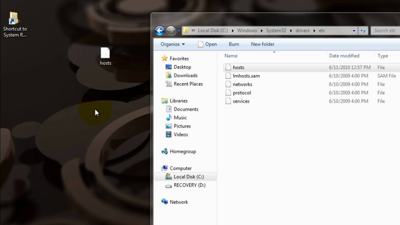 Where Is The Host File In Windows 7 Os Today
