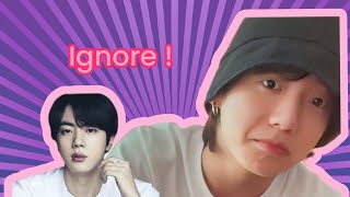 Jungkook Avoiding Jin ,Why ? Ysis Video