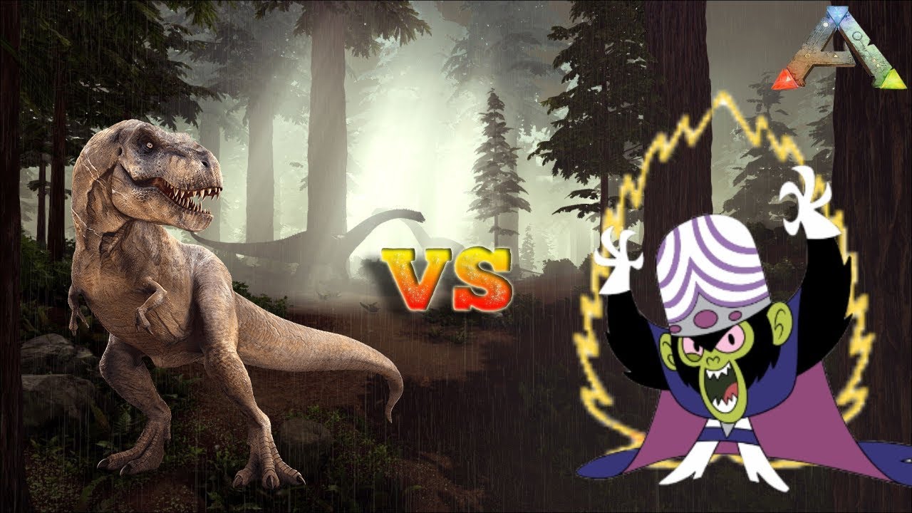 Ark Survival Evolved Funny Moments: Mojo Jojo vs The Alpha Rex