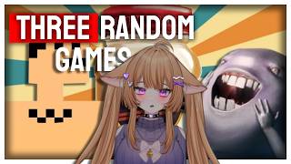 I Guess I Like Inanimate Objects | THREE RANDOM GAMES |