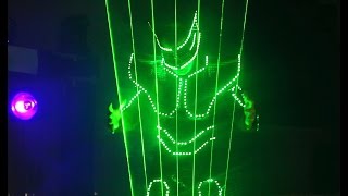 Laserman Laser Show | Spectacular Synchronizations - Phillip Morris Event  Abu Dhabi