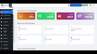 Novo Script Painel Iptv Xtream Server Mais Atualizado