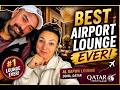 Inside Qatar Airways' AL SAFWA First Class Lounge in Doha | Our #1 Airport Lounge Experience!