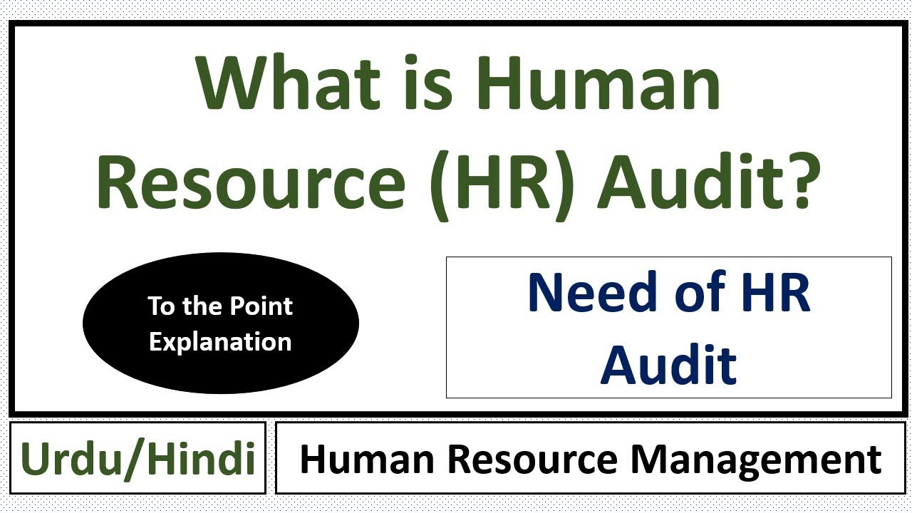 What is HR Audit? What is Human Resource Audit?