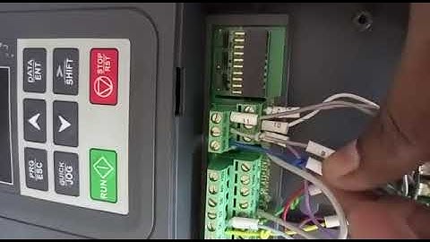 connection of GD300L drive