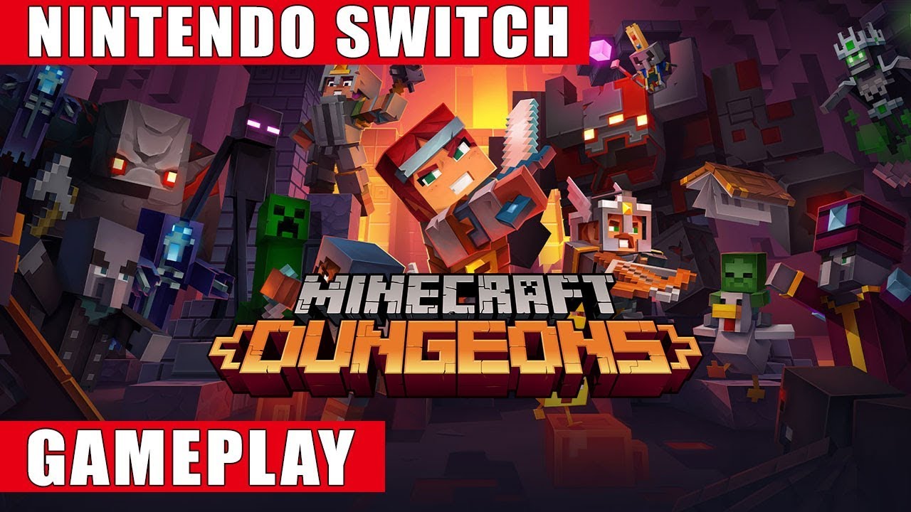 Minecraft Dungeons, Jogos para a Nintendo Switch, Jogos