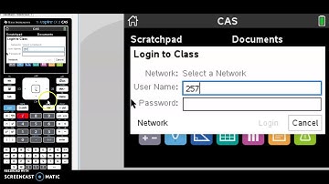 Login to TI-Navigator
