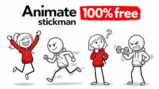 Make UNLIMITED Stickman Animations with AI | 100% FREE Forever