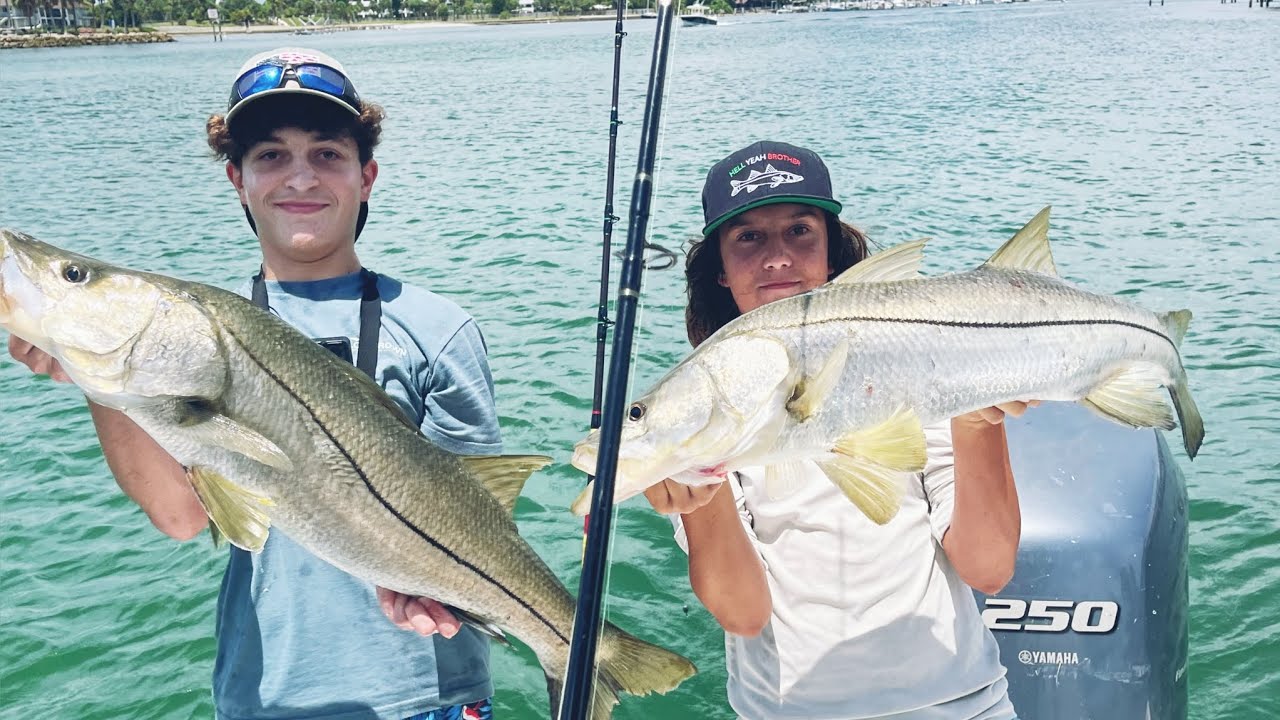 Catching inlet giants!!! (Summer Time snook fishing)