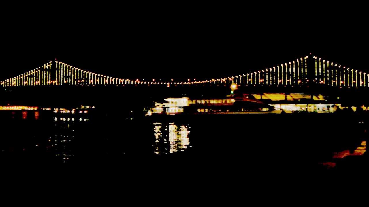 Bay Bridge Lights 7 SANY0015 (FL5, Sat1, Cinemascope) YouTube