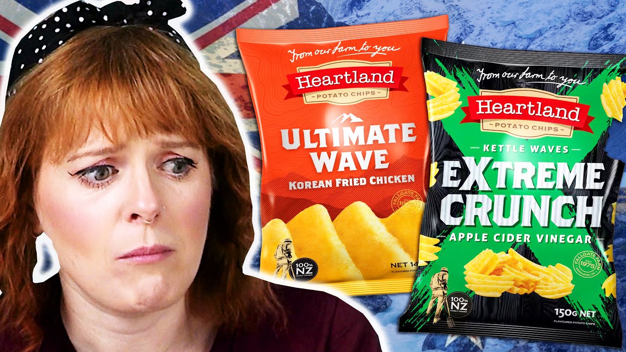 Irish People Try New Zealand Chips