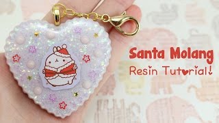 Santa Molang Resin Piece Tutorial