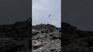 Helicopter Supply Drop at Hörnlihütte Below Matterhorn 🚁🏔️ | Switzerland