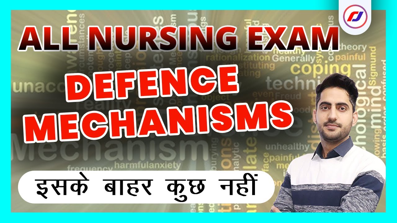 Aiims norcet 2022 | most important question | aiims nursing classes |  Defence Mechanism