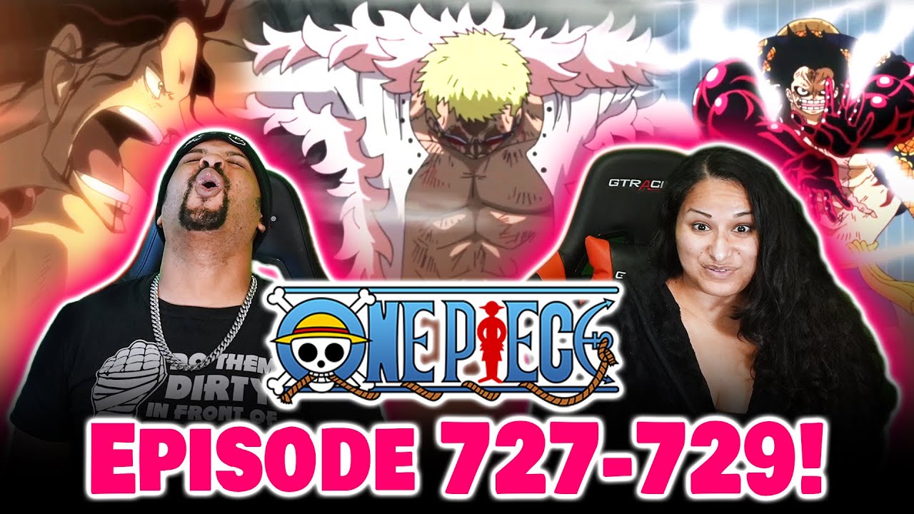 Luffy Vs Doflamingo One Piece Reaction Episode 727 729 Op Reaction Youtube