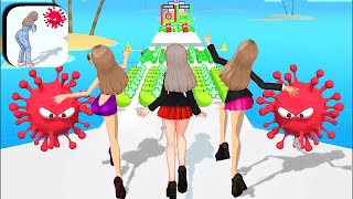 Run Healthy 3D - Gameplay All Levels iOS,Android Walkthrough New L11H19 screenshot 2
